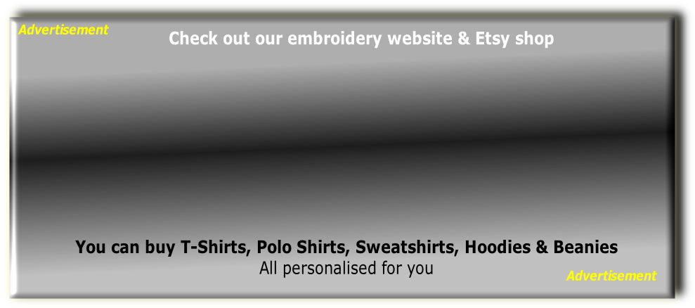 You can buy T-Shirts, Polo Shirts, Sweatshirts, Hoodies & Beanies
All personalised for you