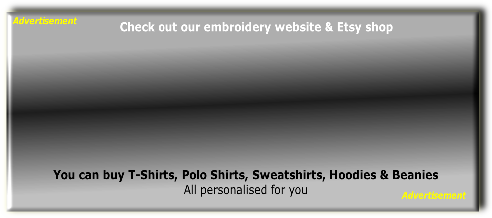 You can buy T-Shirts, Polo Shirts, Sweatshirts, Hoodies & Beanies
All personalised for you